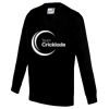 AWDis Academy Kids V Neck Sweatshirt Thumbnail